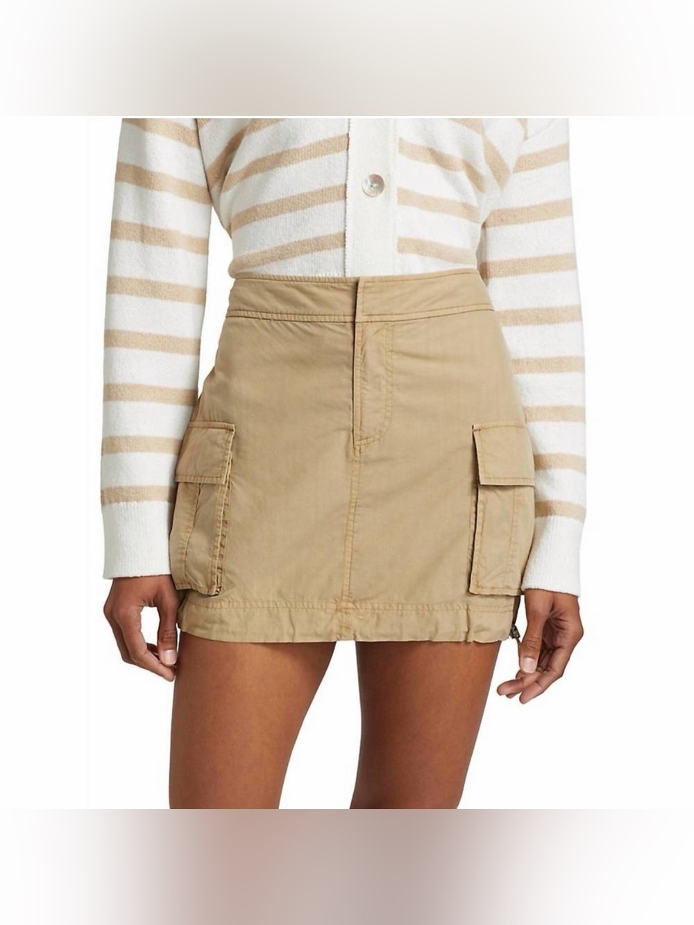 RAILS Jaycee Cargo Miniskirt in Khaki Olive color- EUC Women’s Size 6 Y2K